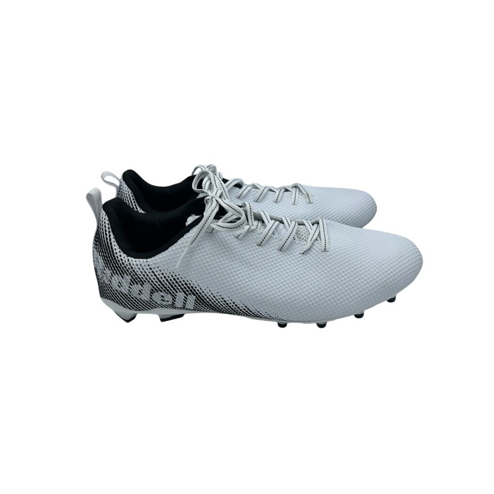 Riddell Football Cleats‎ White Black Lightweight Performance Mens Size 13